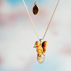 Brand new cute squrriel necklace Bill skinner